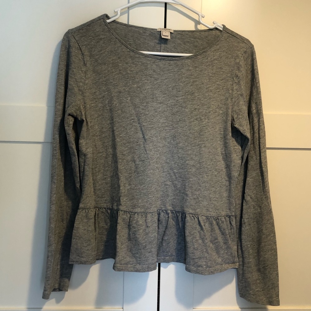 J.Crew peplum top